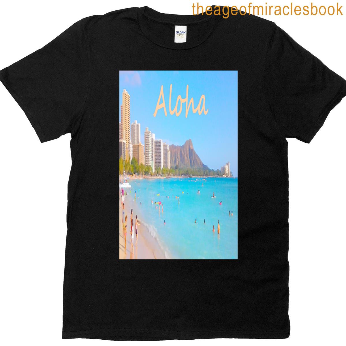 Waikiki Beach Day X T-shirt