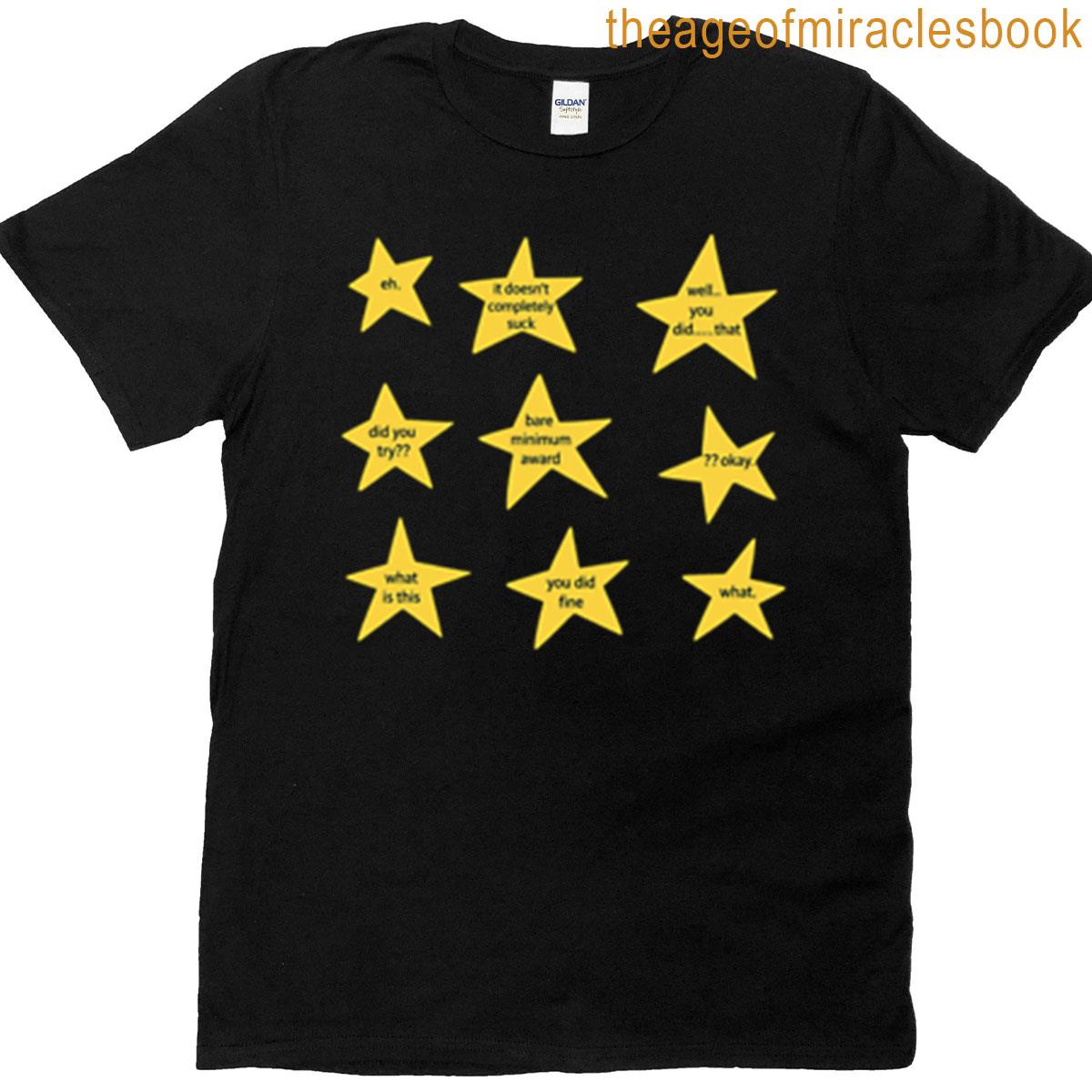 Bare Minimum Sticker Pack T-shirt