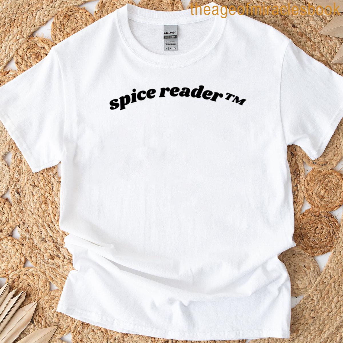 Bookish Spice Reader Oversized T-shirt