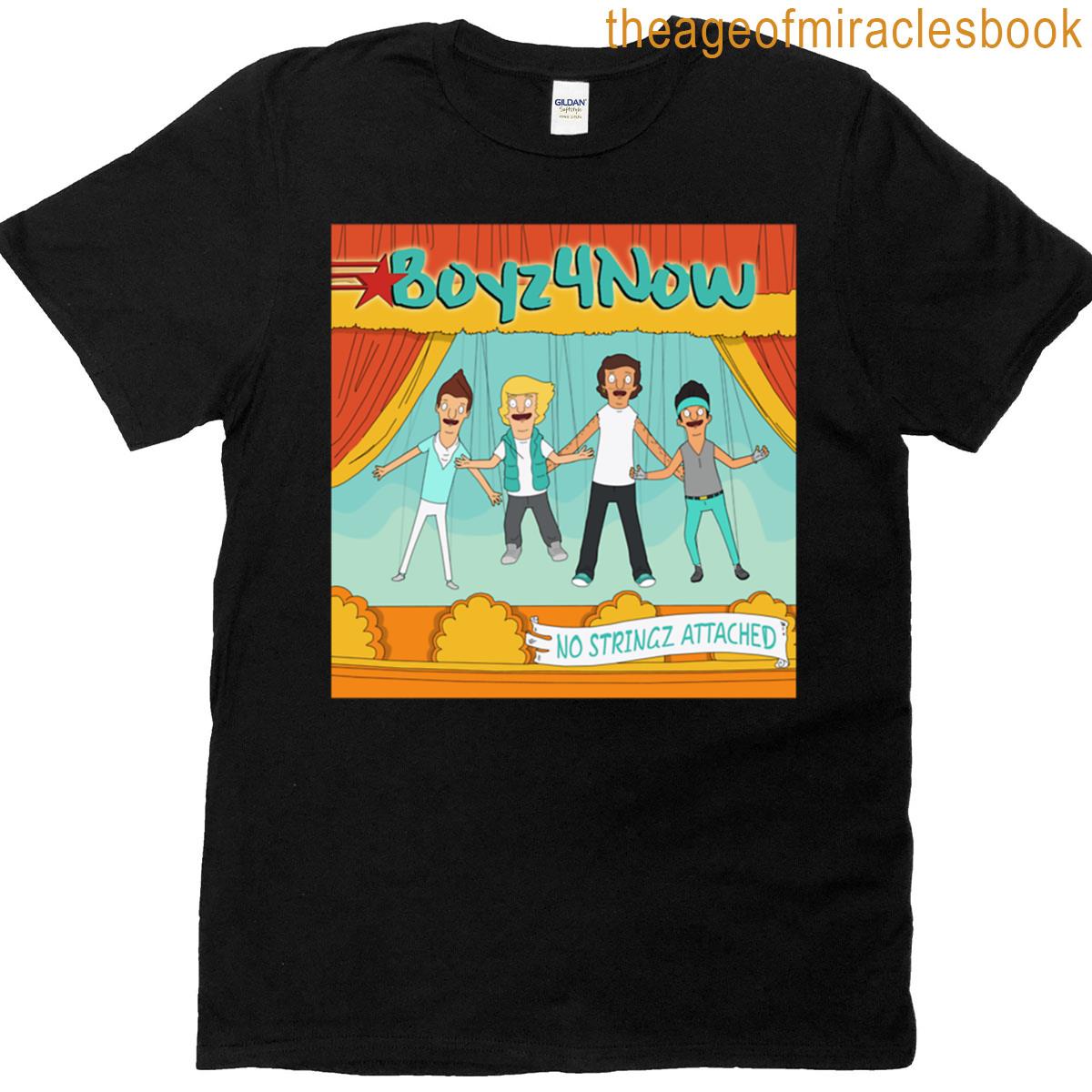 Boyz 4 Now As Nsync No Strings Attached T-shirt