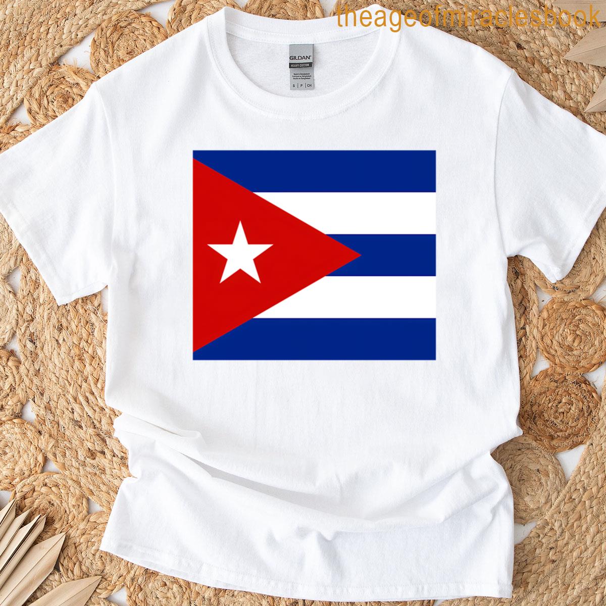 Cuban Flag Oversized T-shirt