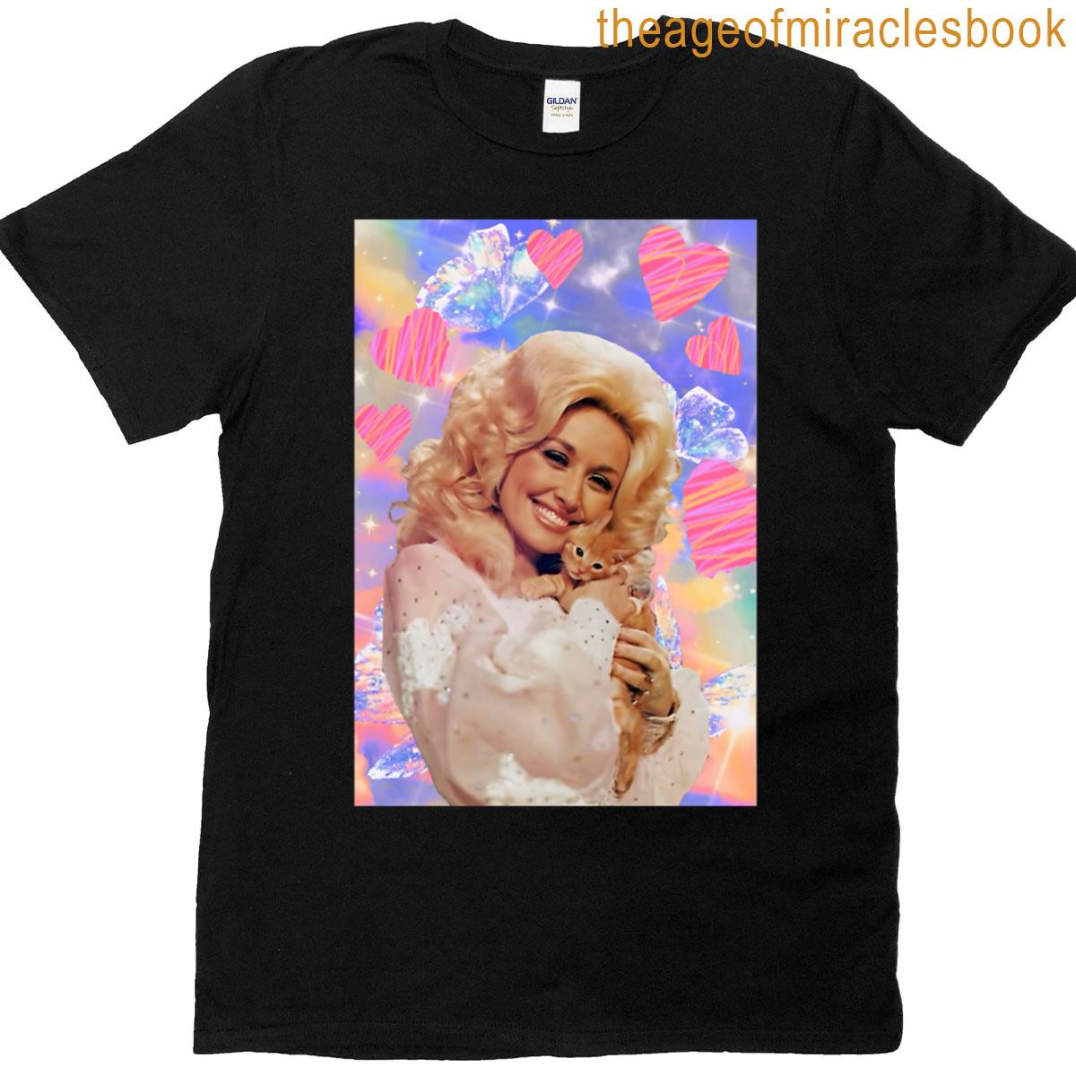 Dolly And Kitten Collage T-shirt