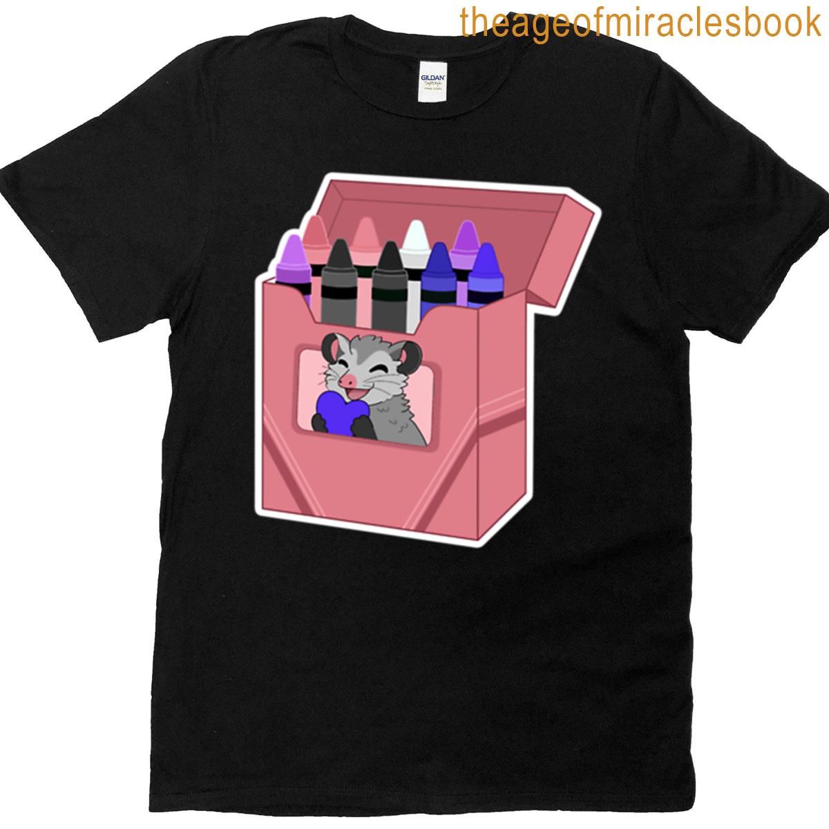 Genderfluid Crayon Box T-shirt