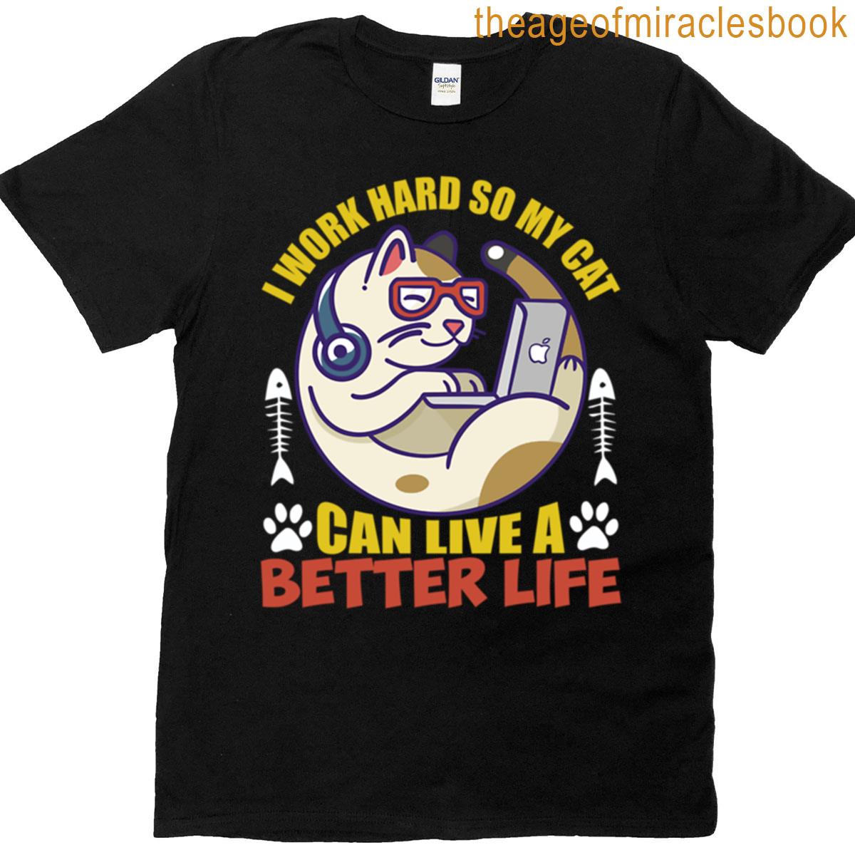 Grinding For My Cats Future T-shirt