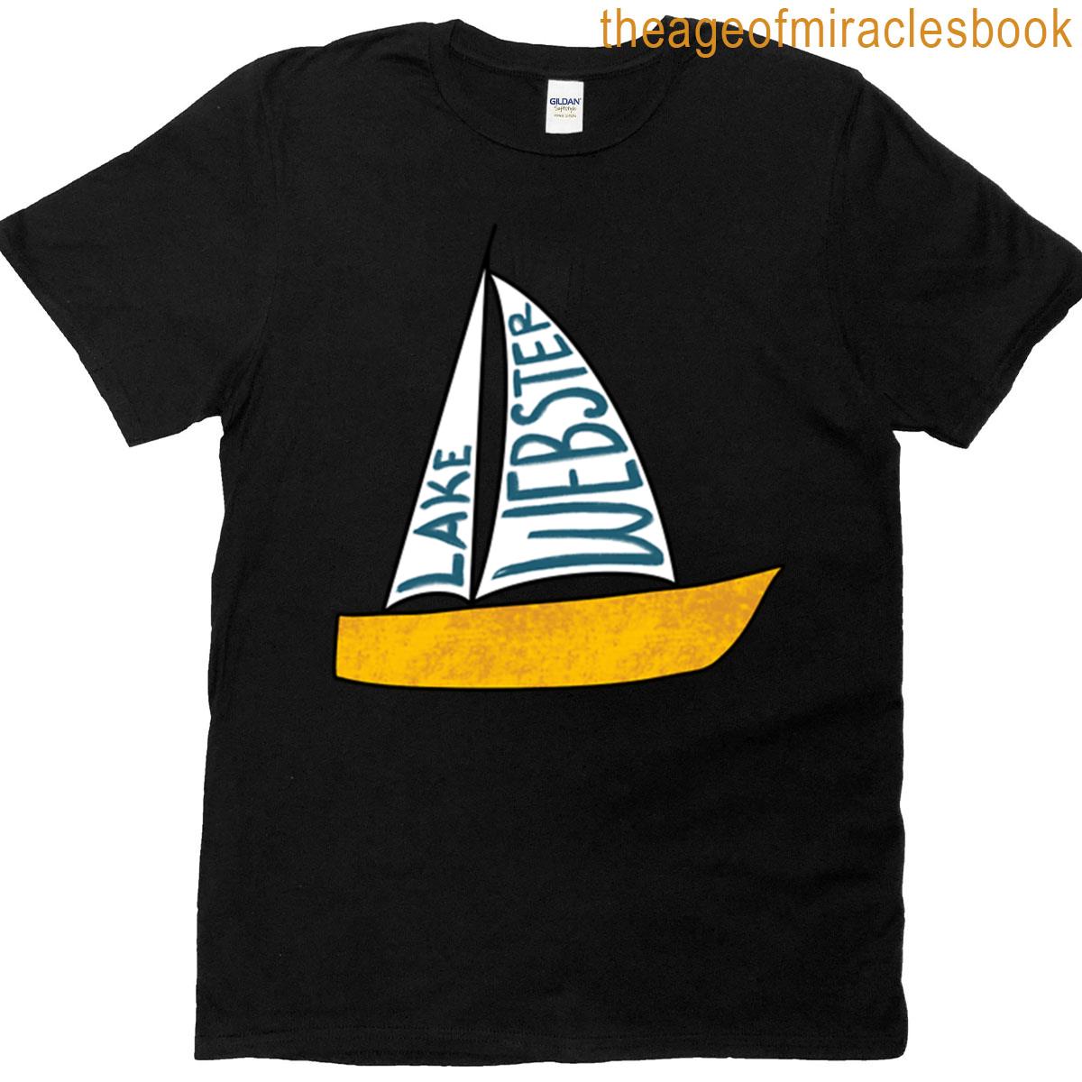 Lake Webster Sticker T-shirt