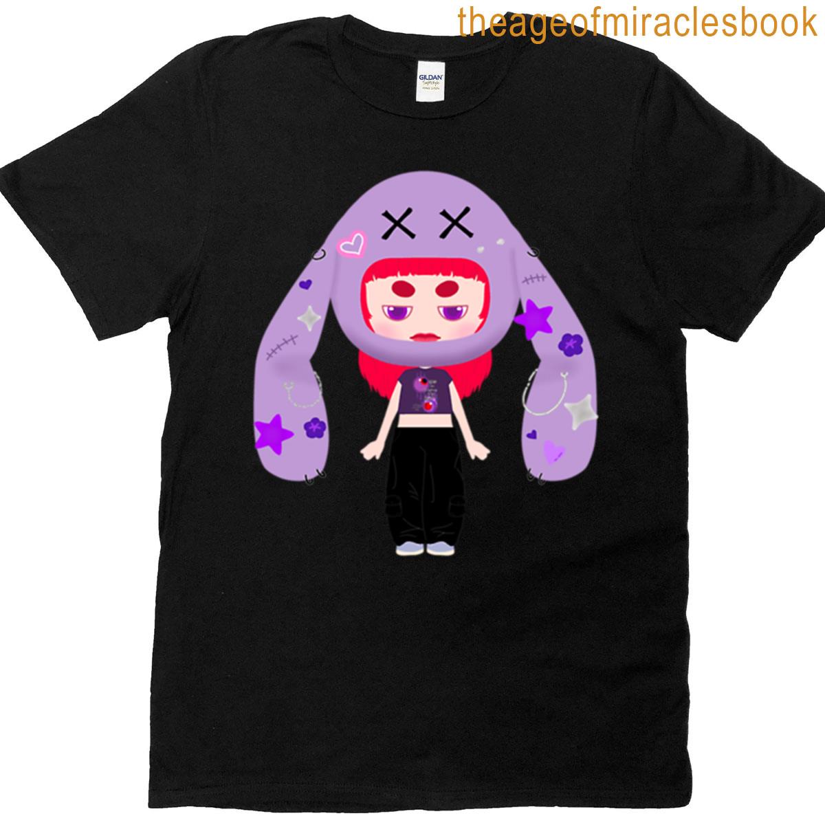 Matia Chan With Bunny Head T-shirt