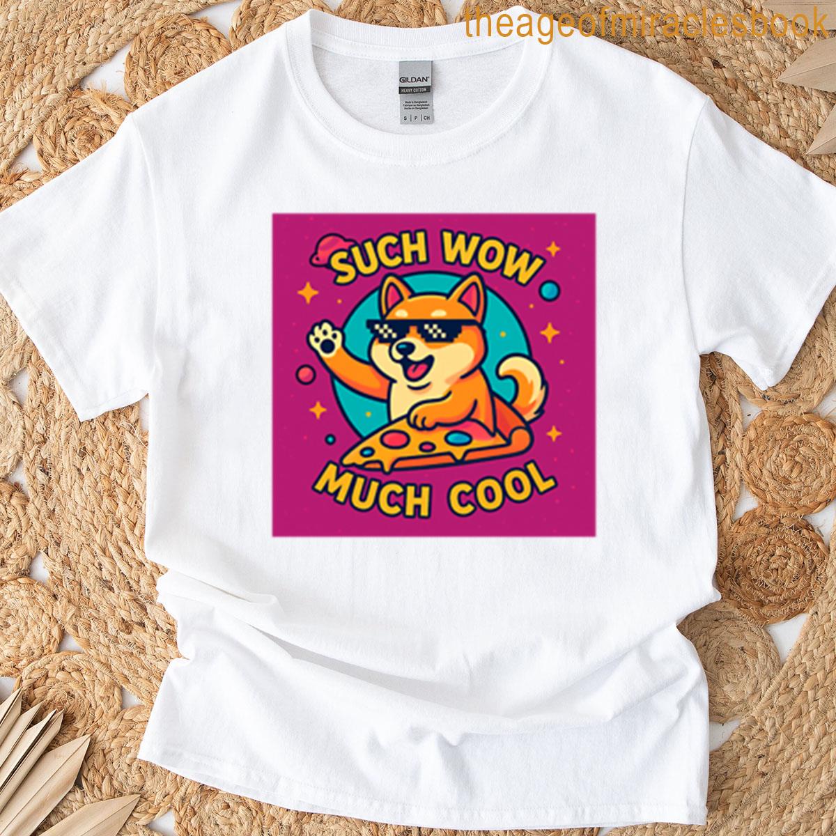 Meme Doggo Pizza Party T-shirt