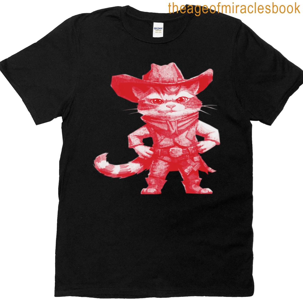 Meowdy Cowboy Cat T-shirt