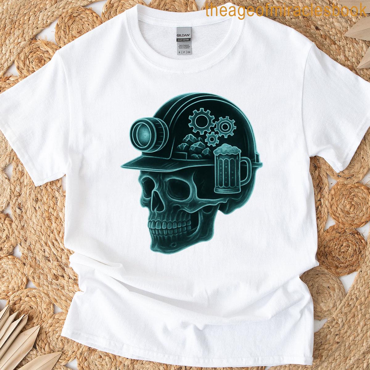 Miner Skull X-ray T-shirt