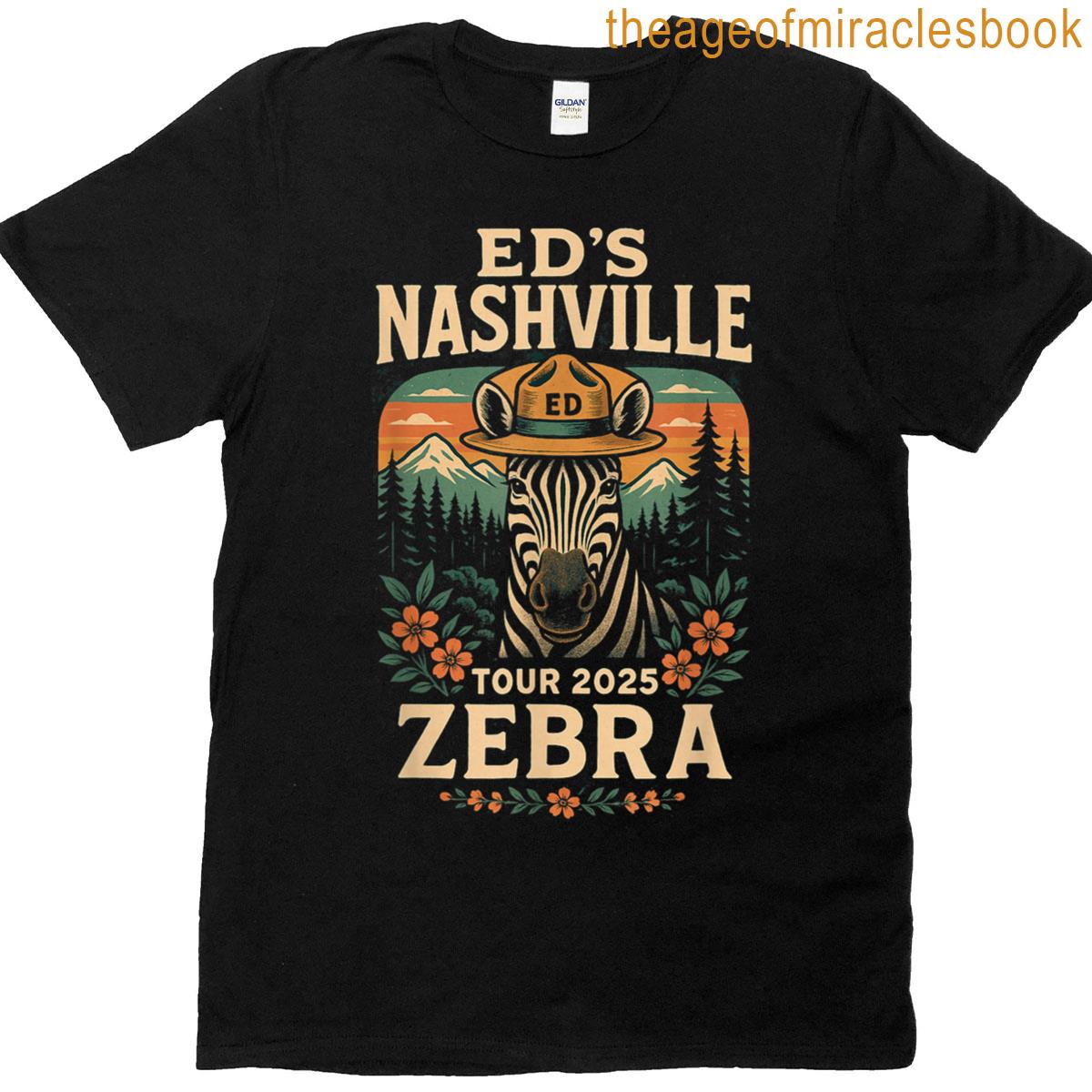Nashville Never Forget Ed Zebra T-shirt