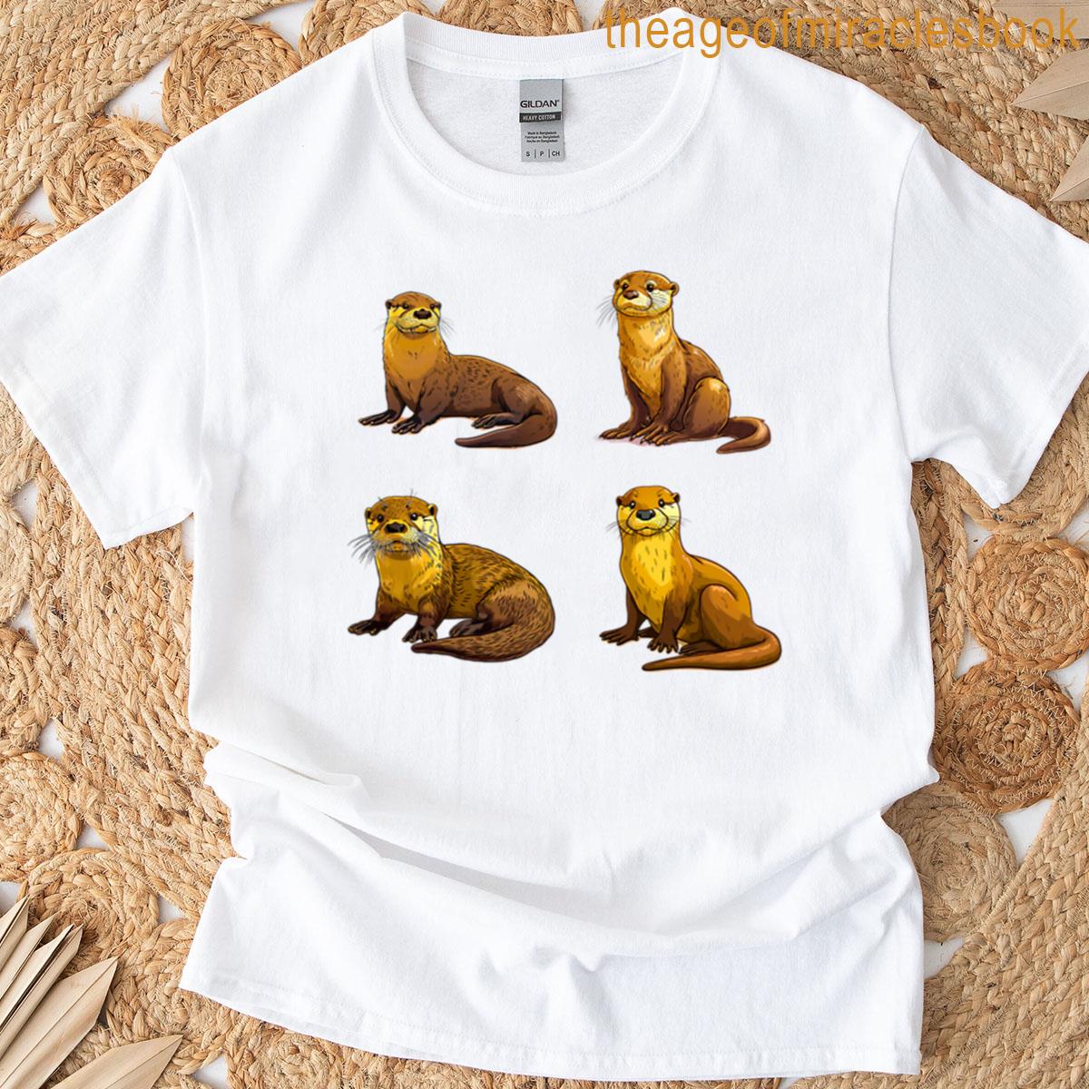 North American River Otters T-shirt