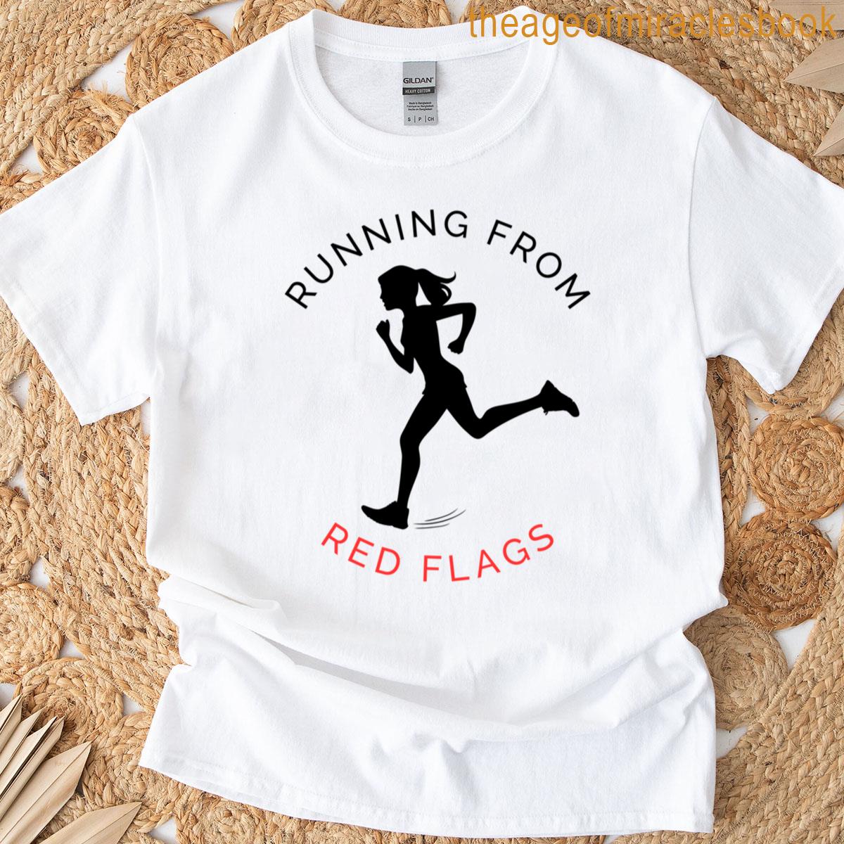 Running From Red Flags – Minimalist T-shirt