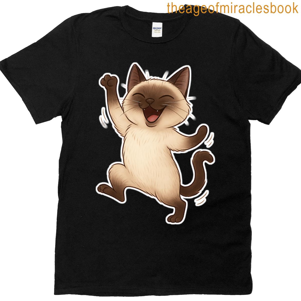Sassy Siamese Dance Like Nobodys Watching T-shirt