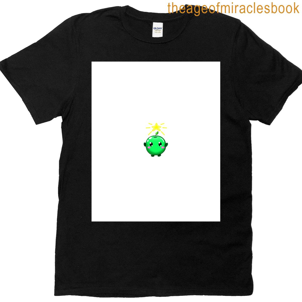 Stardew Valley Green Junimo With Star Graphic T-shirt