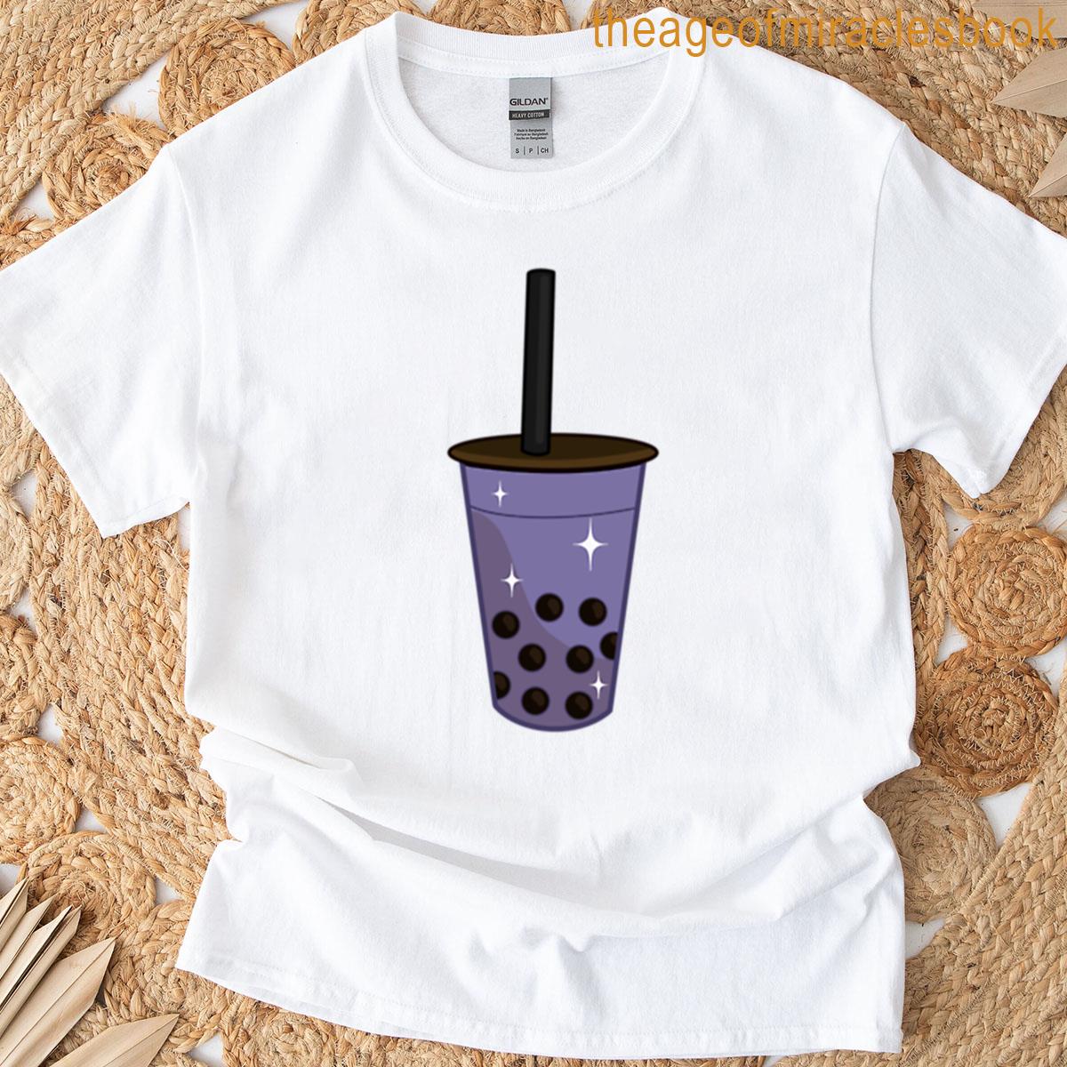 Taro Milk Tea Oversized T-shirt