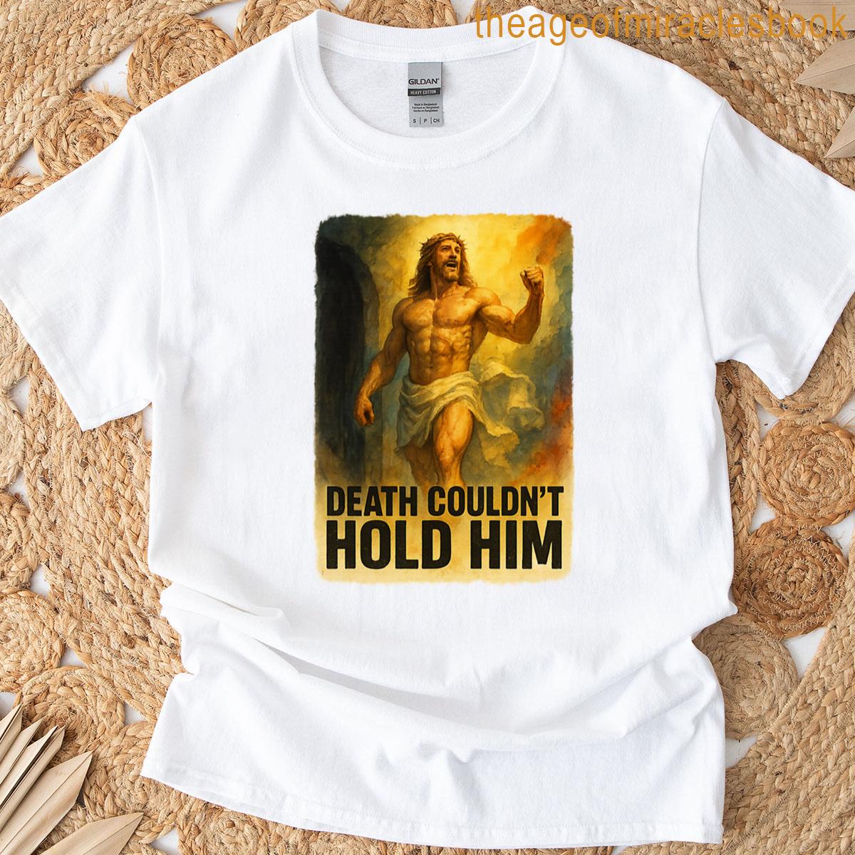 Buff Jesus – Death Couldnt Hold Him Oversized T-shirt