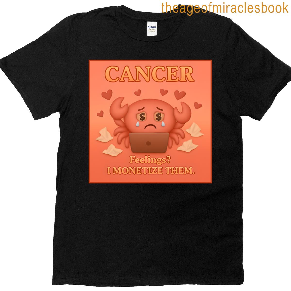 Cancer Crying Successful Tears T-shirt
