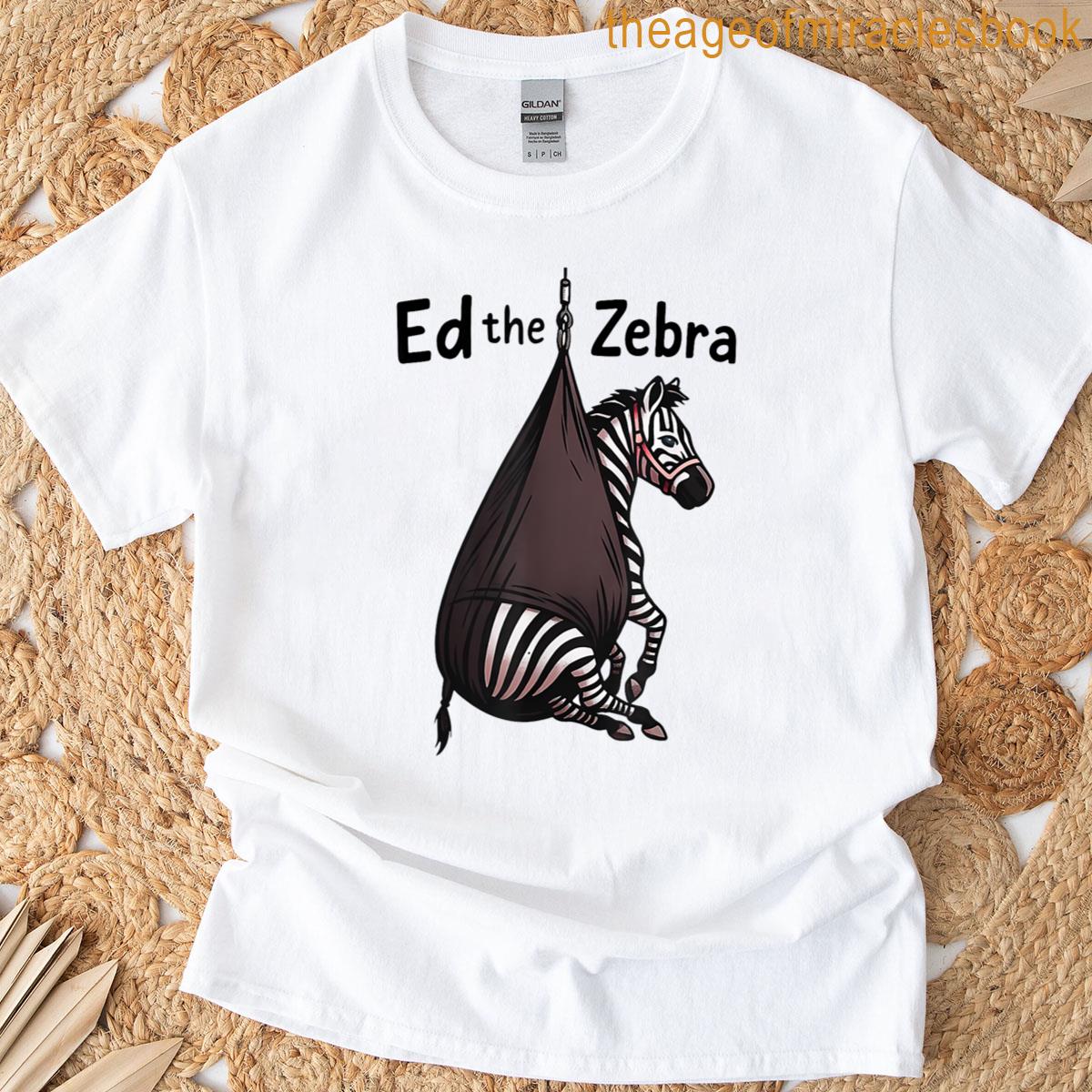 Ed The Zebra Captured Tee Funny T-shirt