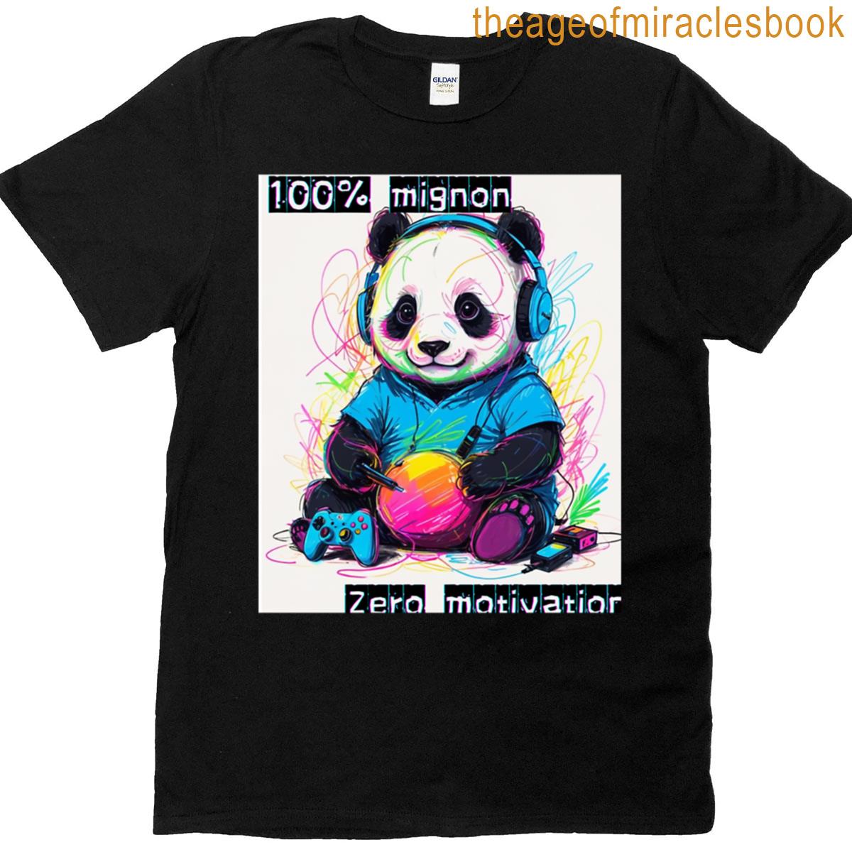 Lazy Panda T-shirt