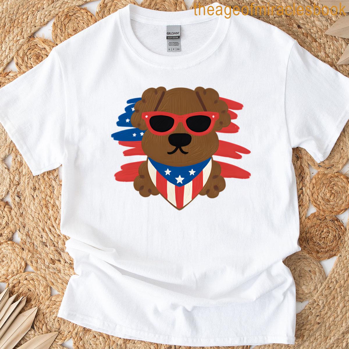Patriotic Pup Vibes T-shirt