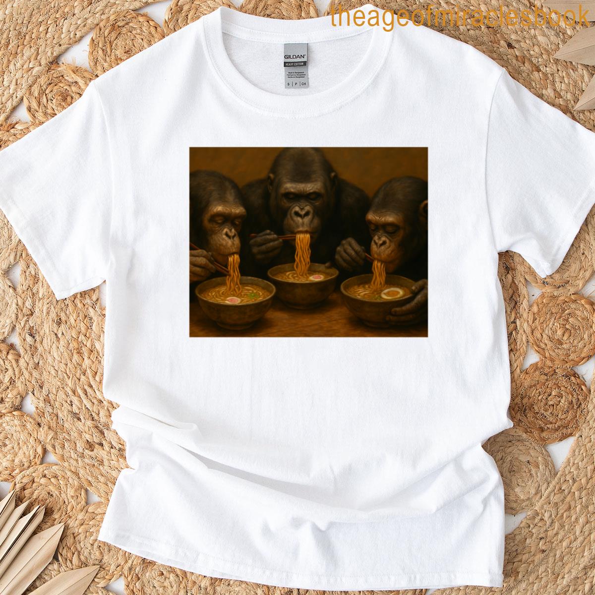 Three Wise Apes T-shirt