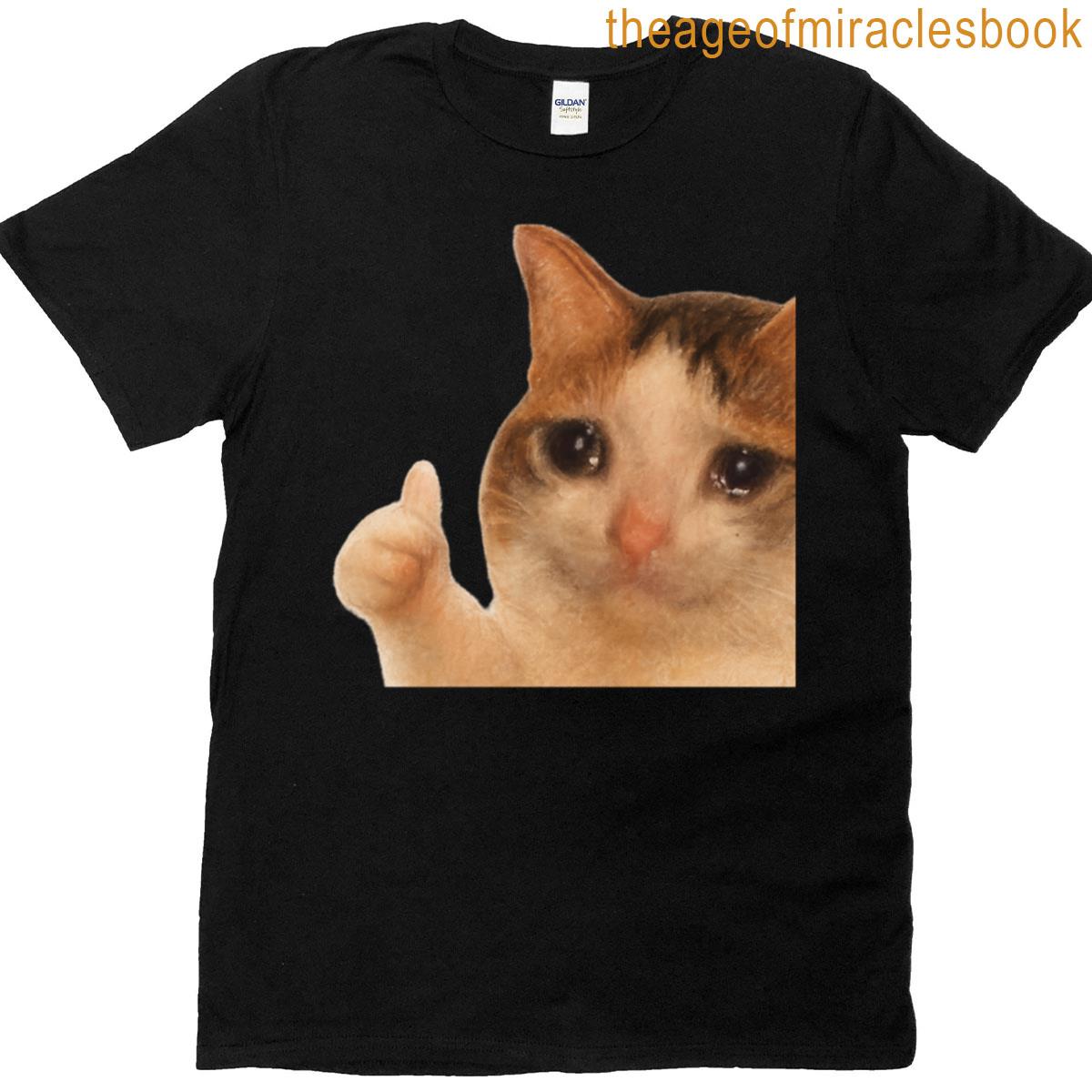 Thumbs-up Cat Meme T-shirt