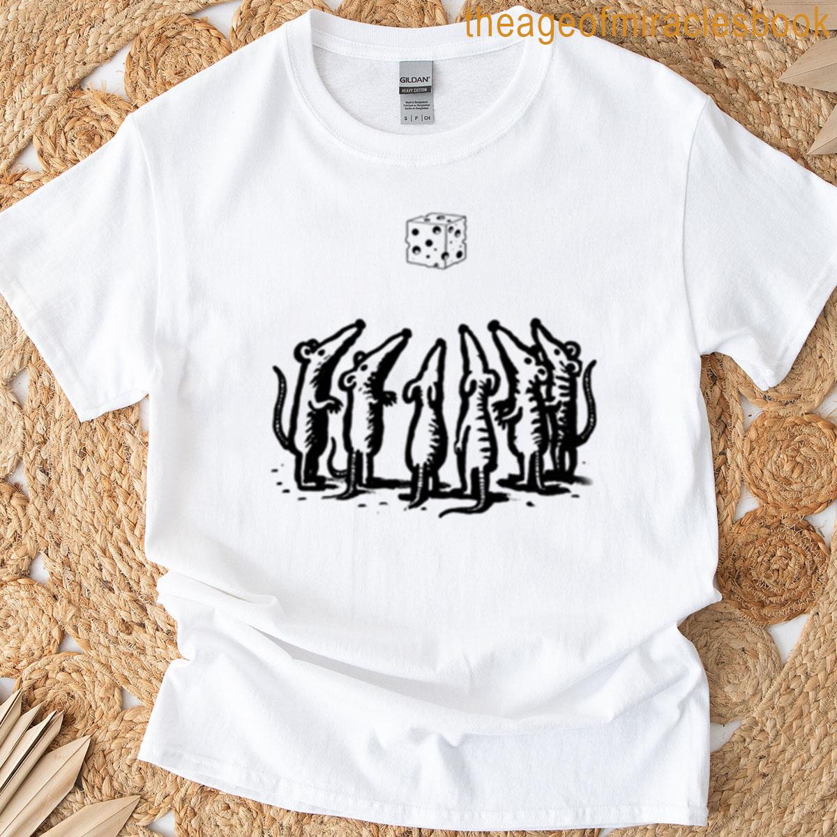 Cheese Ceremony Rats Oversized T-shirt