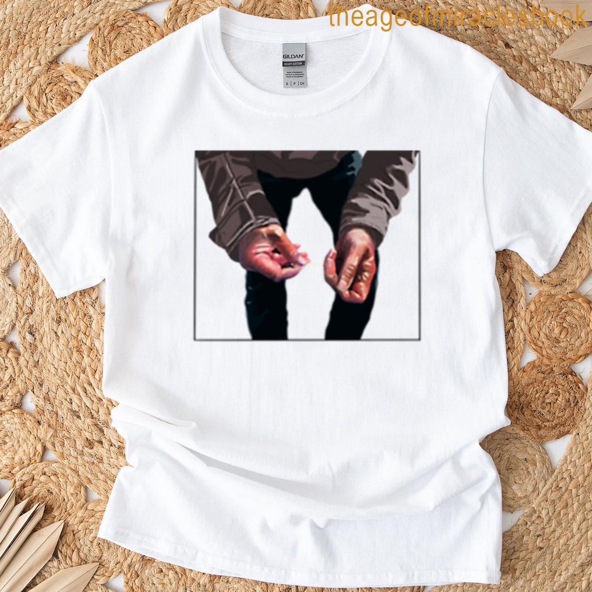 Fathers Hands Oversized T-shirt