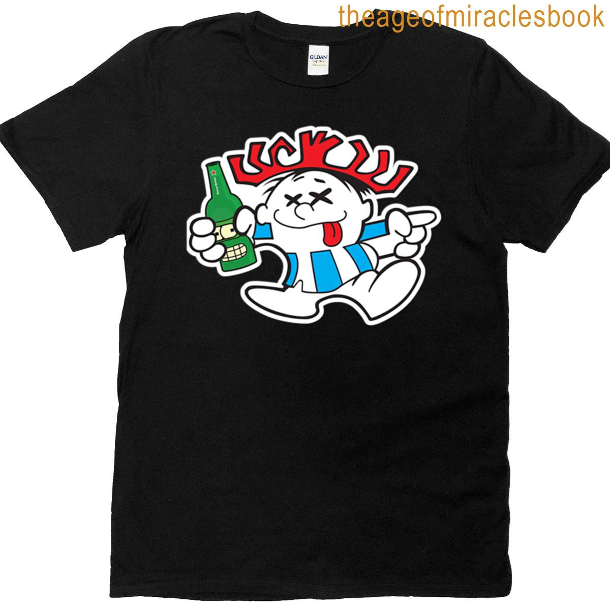 Hawaiian Punch Drunk Guy T-shirt