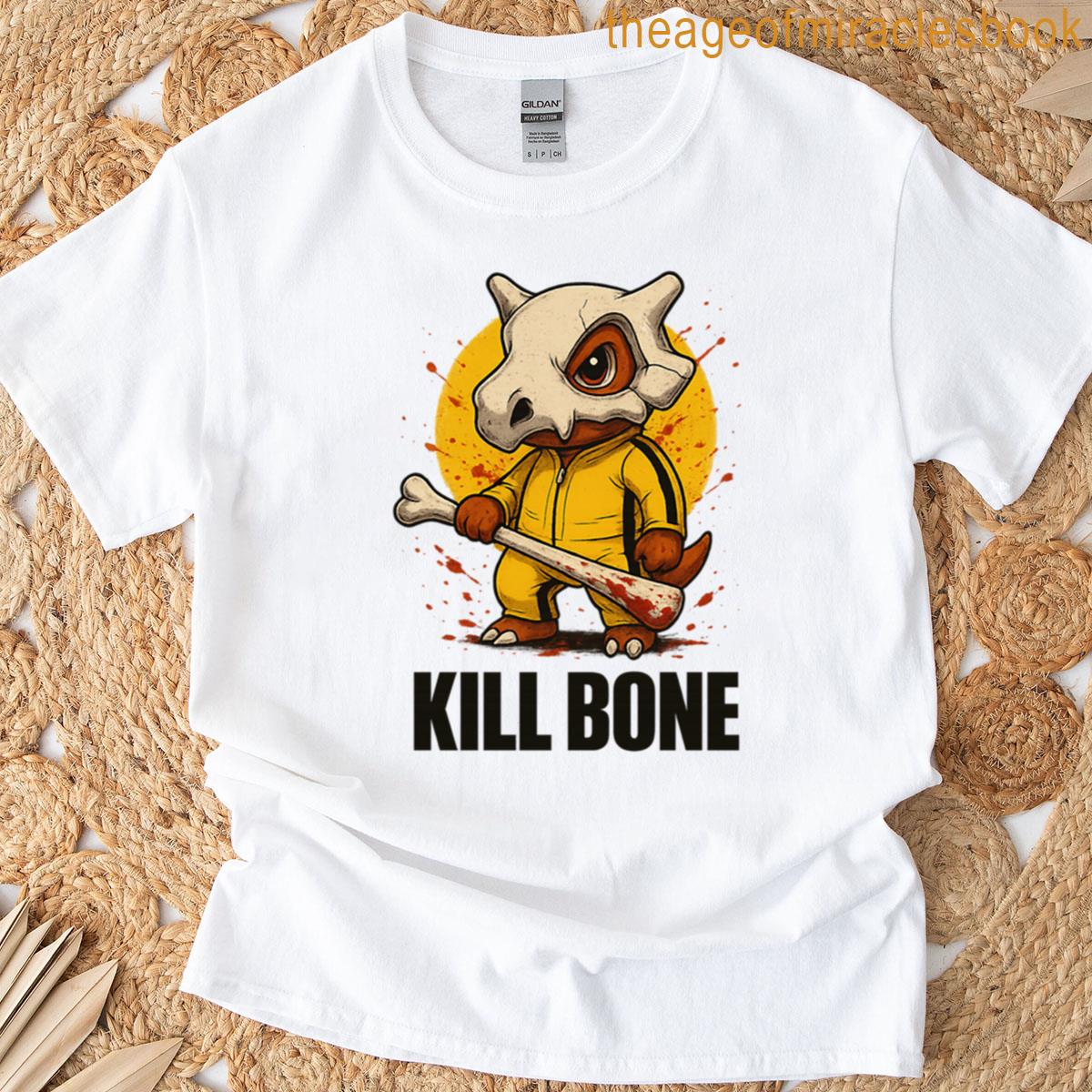 Kill Bone Dino Warrior In Yellow Tracksuit T-shirt