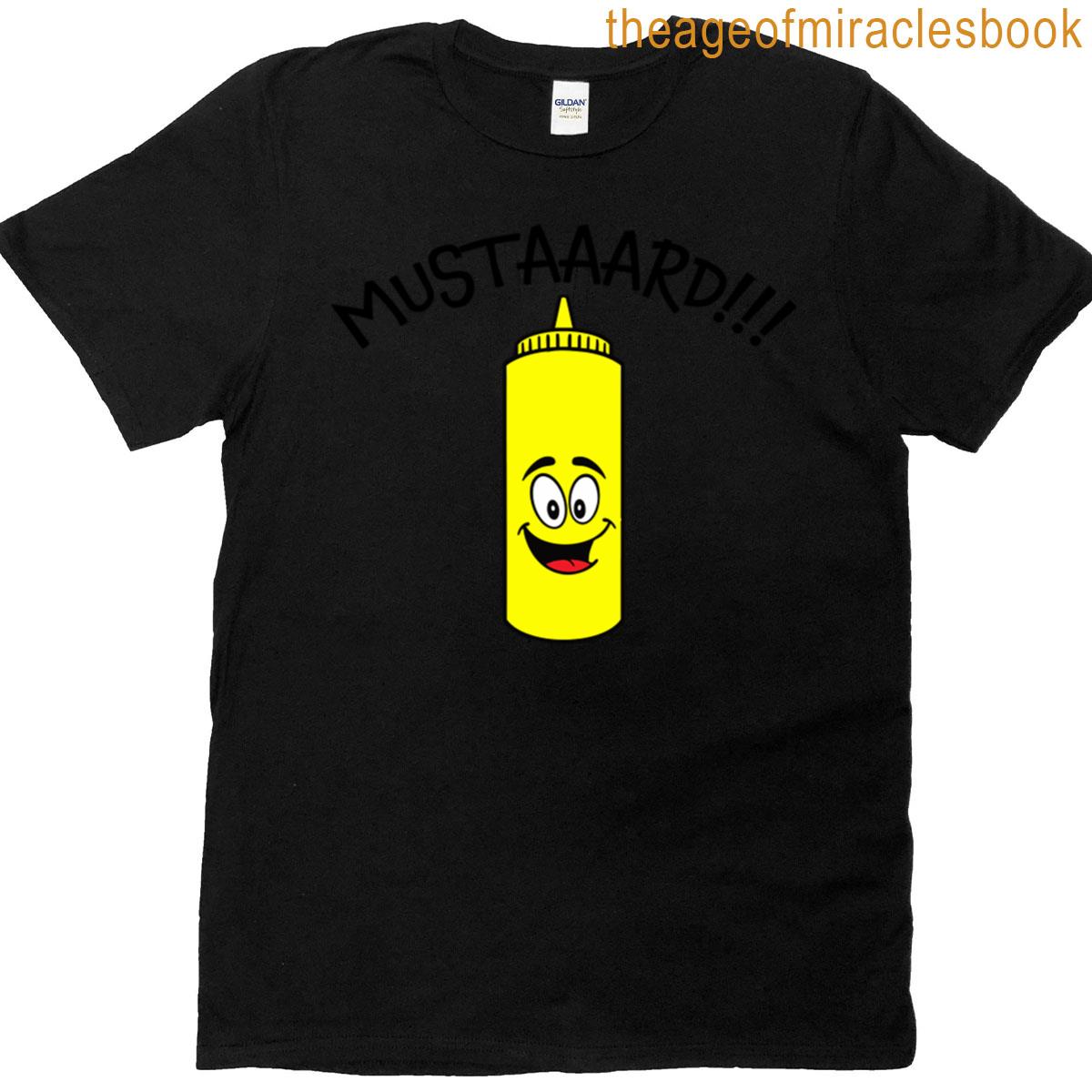 Mustaaard T-shirt