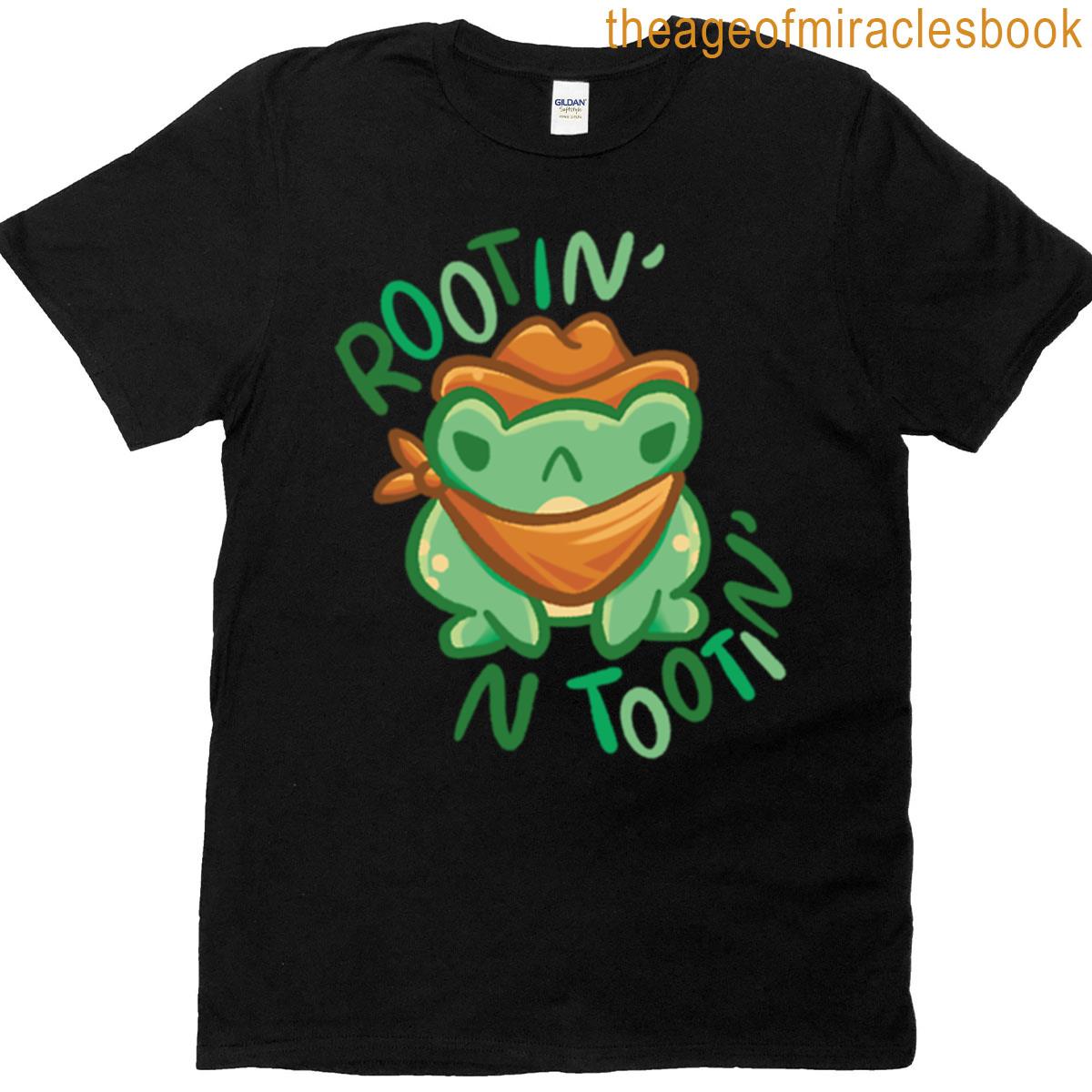 Rootin N Tootin Frog T-shirt