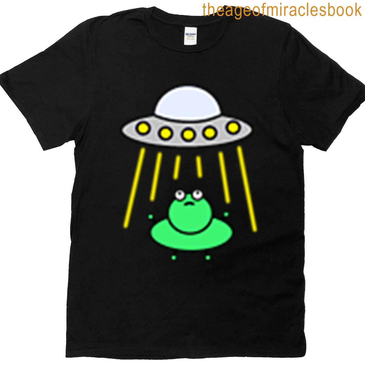 Beam Me Up Frog T-shirt