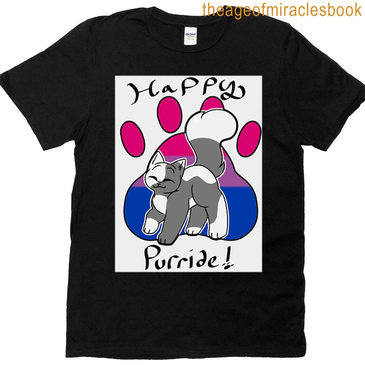 Happy Purride Bisexual Flag T-shirt