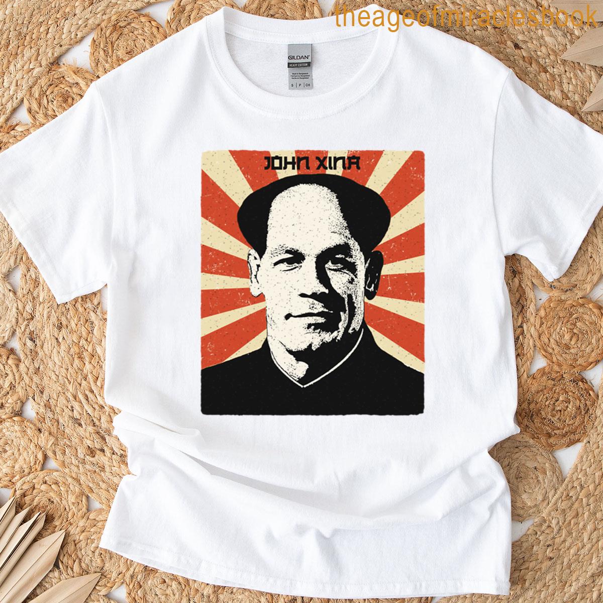 John Xina Meme Retro Poster T-shirt