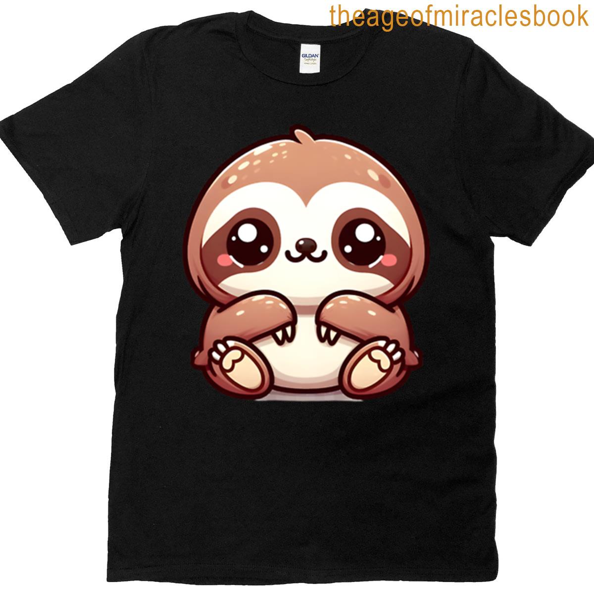 Kawaii Sloth Oversized T-shirt