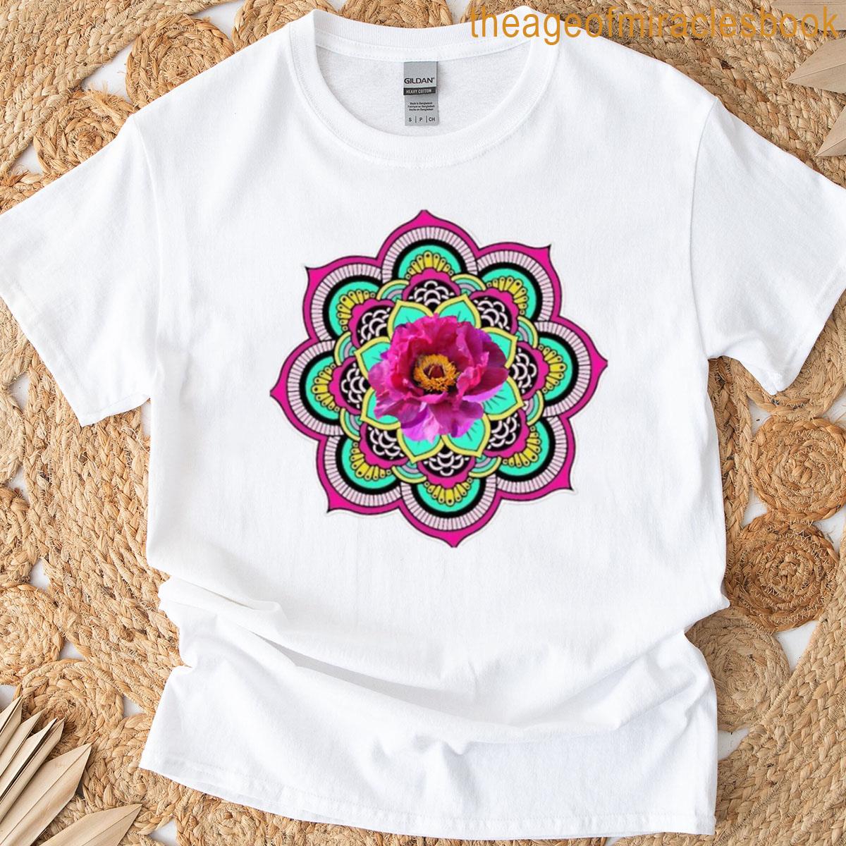 Mandala And Flower T-shirt