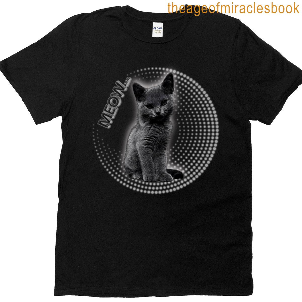 Meow Cute Cat T-shirt