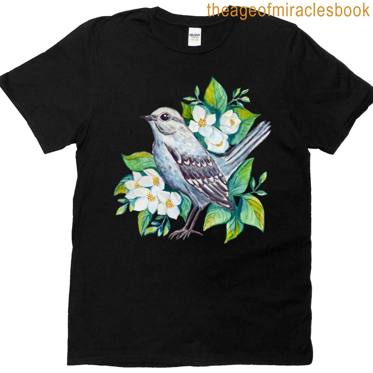 Mockingbird And Jasmine T-shirt