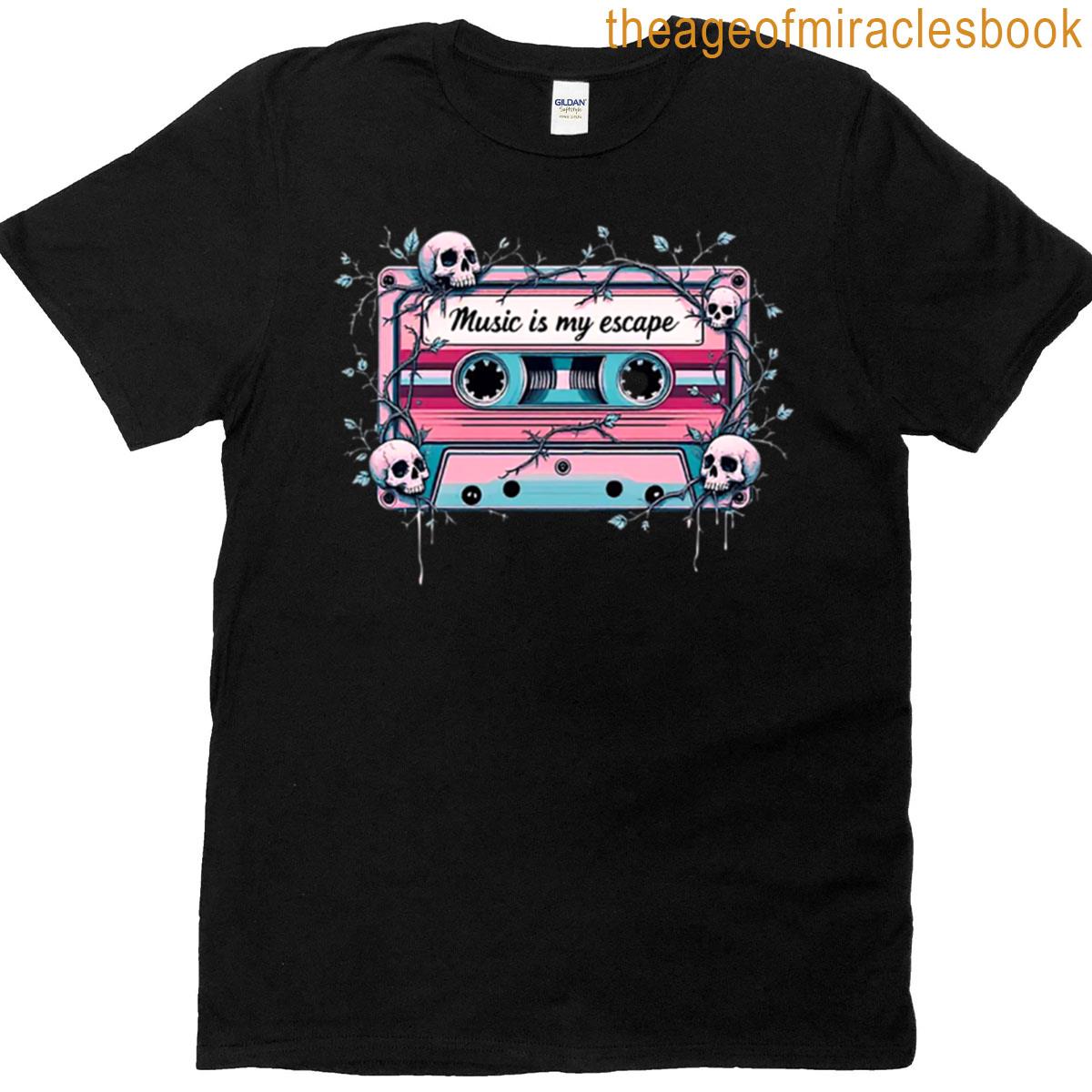 Music Is My Escape T-shirt
