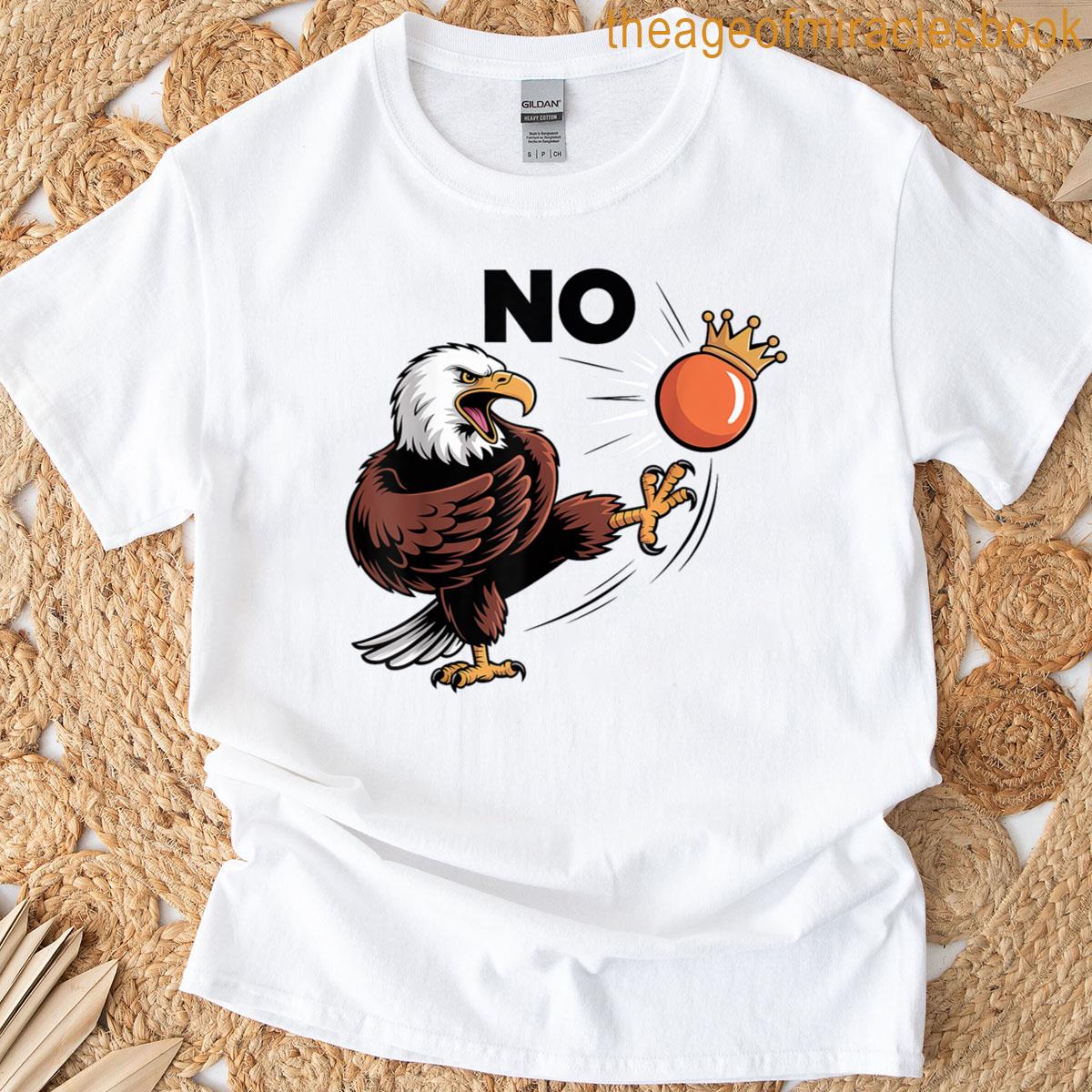No Kings In America Eagle T-shirt