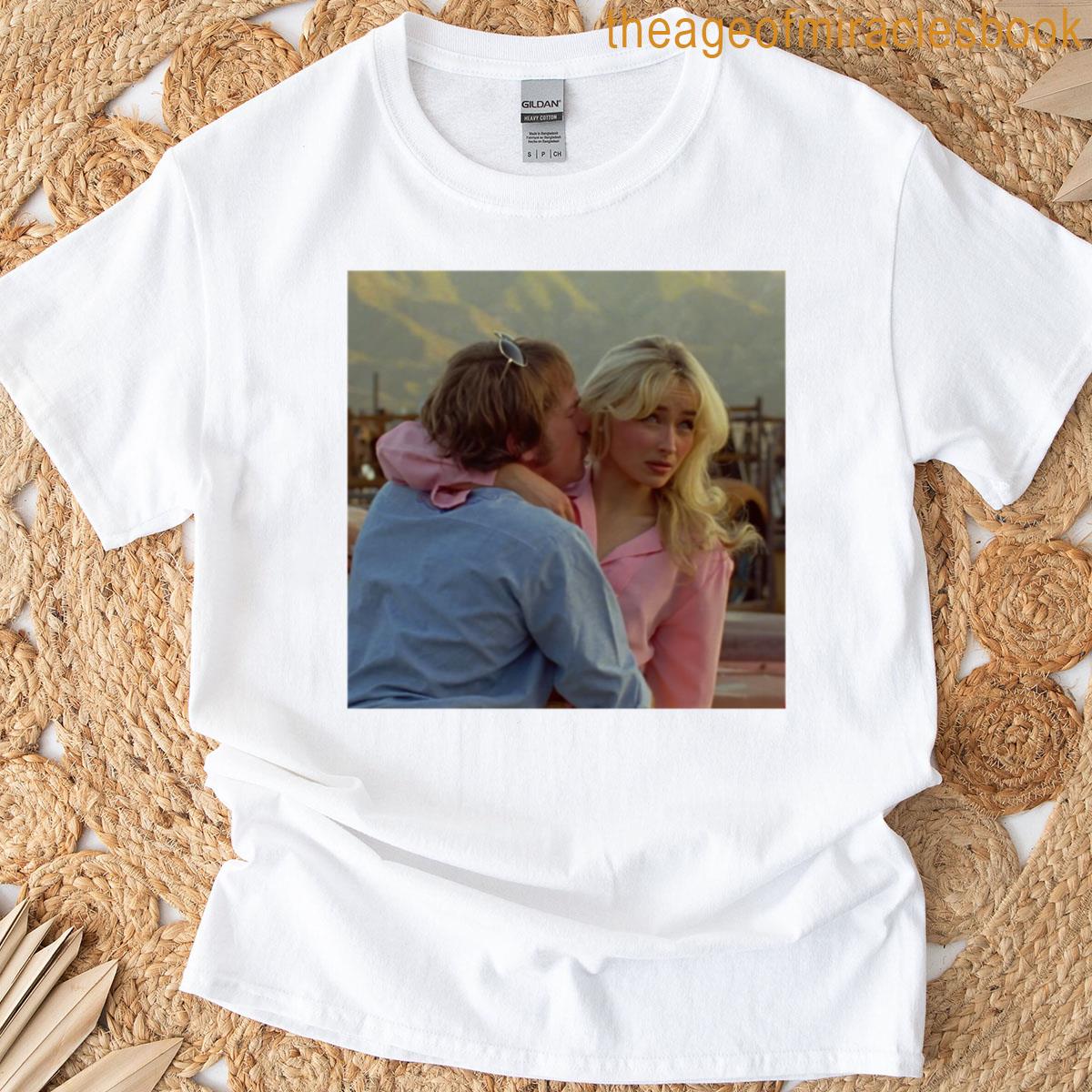 Sabrina Carpenter In Manchild T-shirt