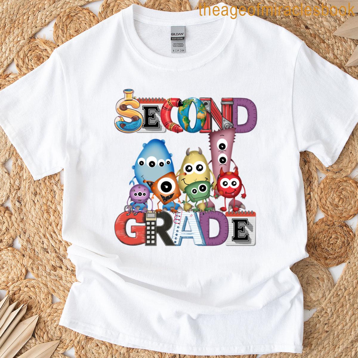 Second Grade Monsters Oversized T-shirt
