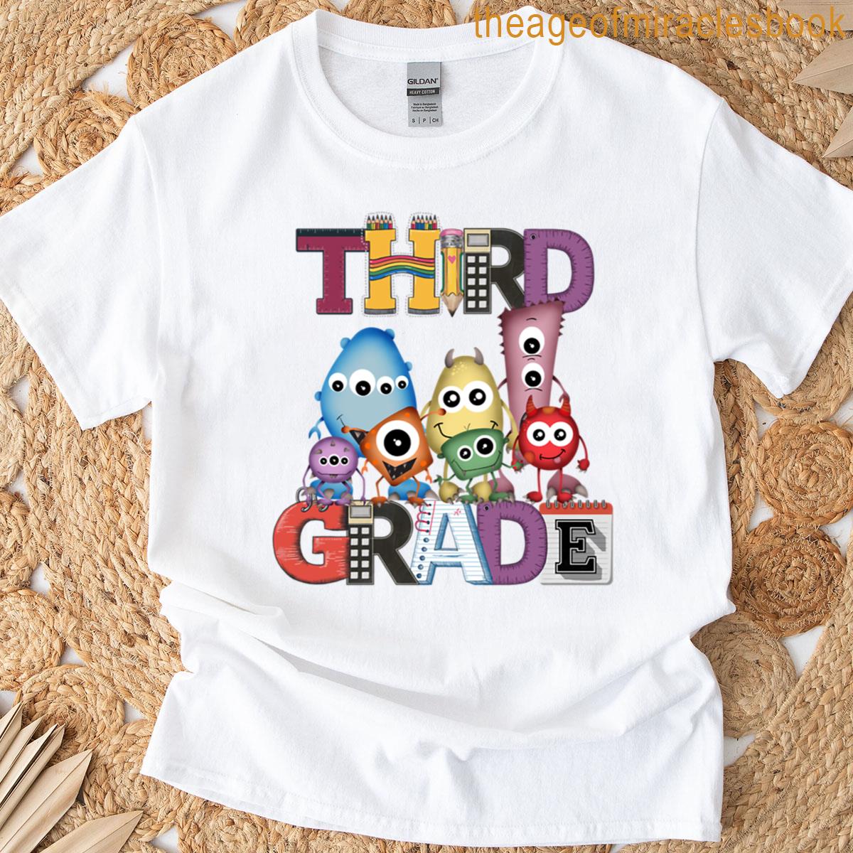 Third Grade Monsters T-shirt
