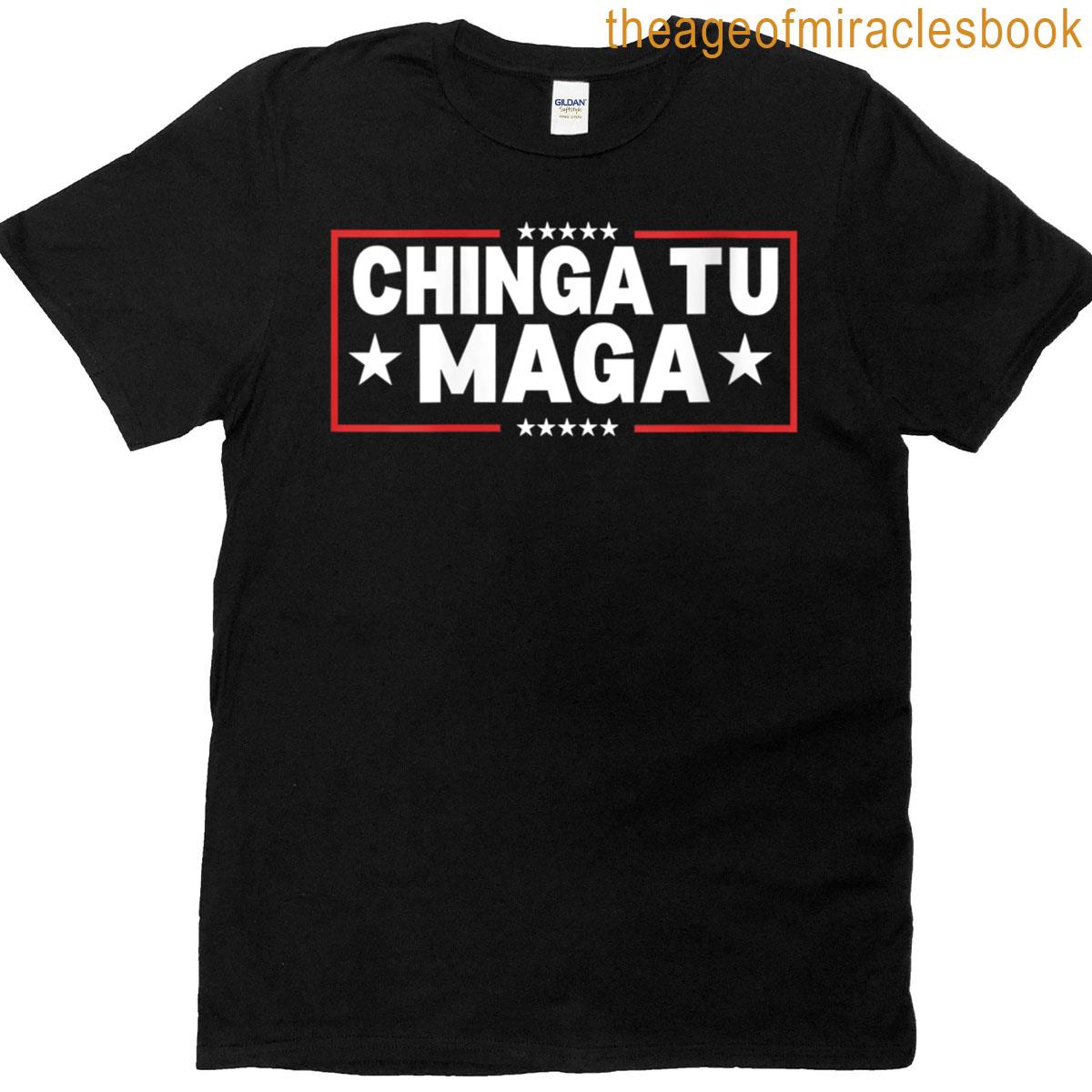 Womens Chinga Tu Maga Statement T-shirt