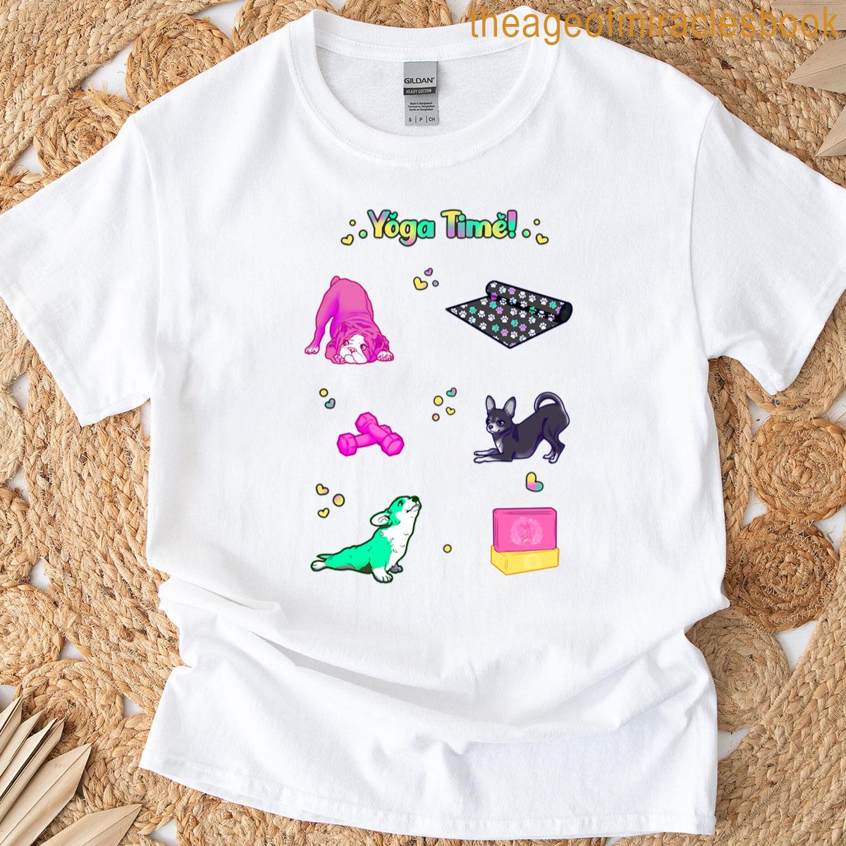 Yoga Time Black Chi T-shirt