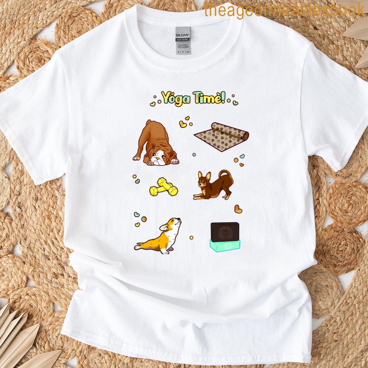 Yoga Time Brown Chi T-shirt