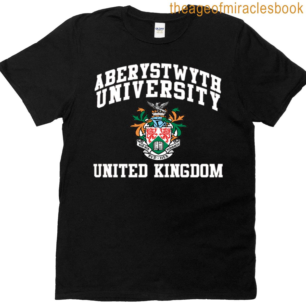 Aberystwyth – College Font T-shirt