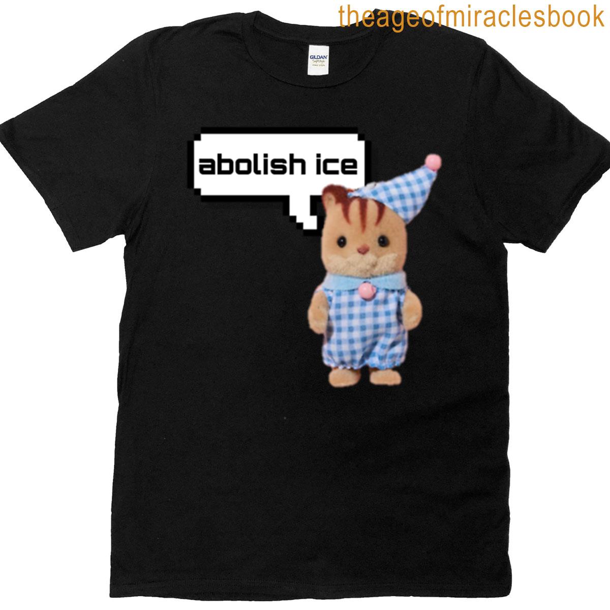 Abolish Ice Squirrel Calico Critter T-shirt