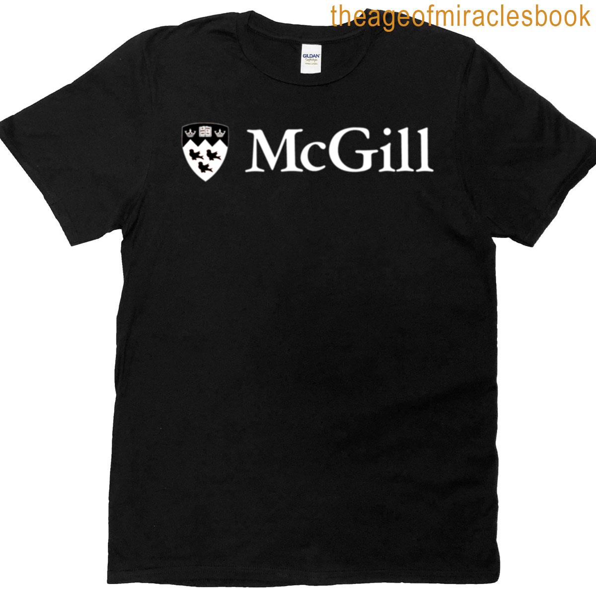 Amazing Mcgill Logo 3 T-shirt
